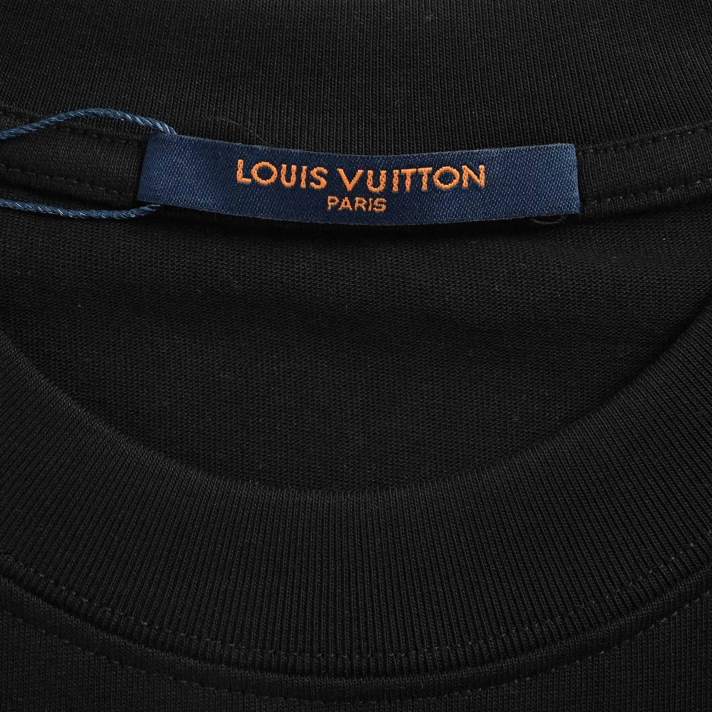 Louis Vuitton/Louis Vuitton 26ss smoke hollow logo embroidered short sleeves